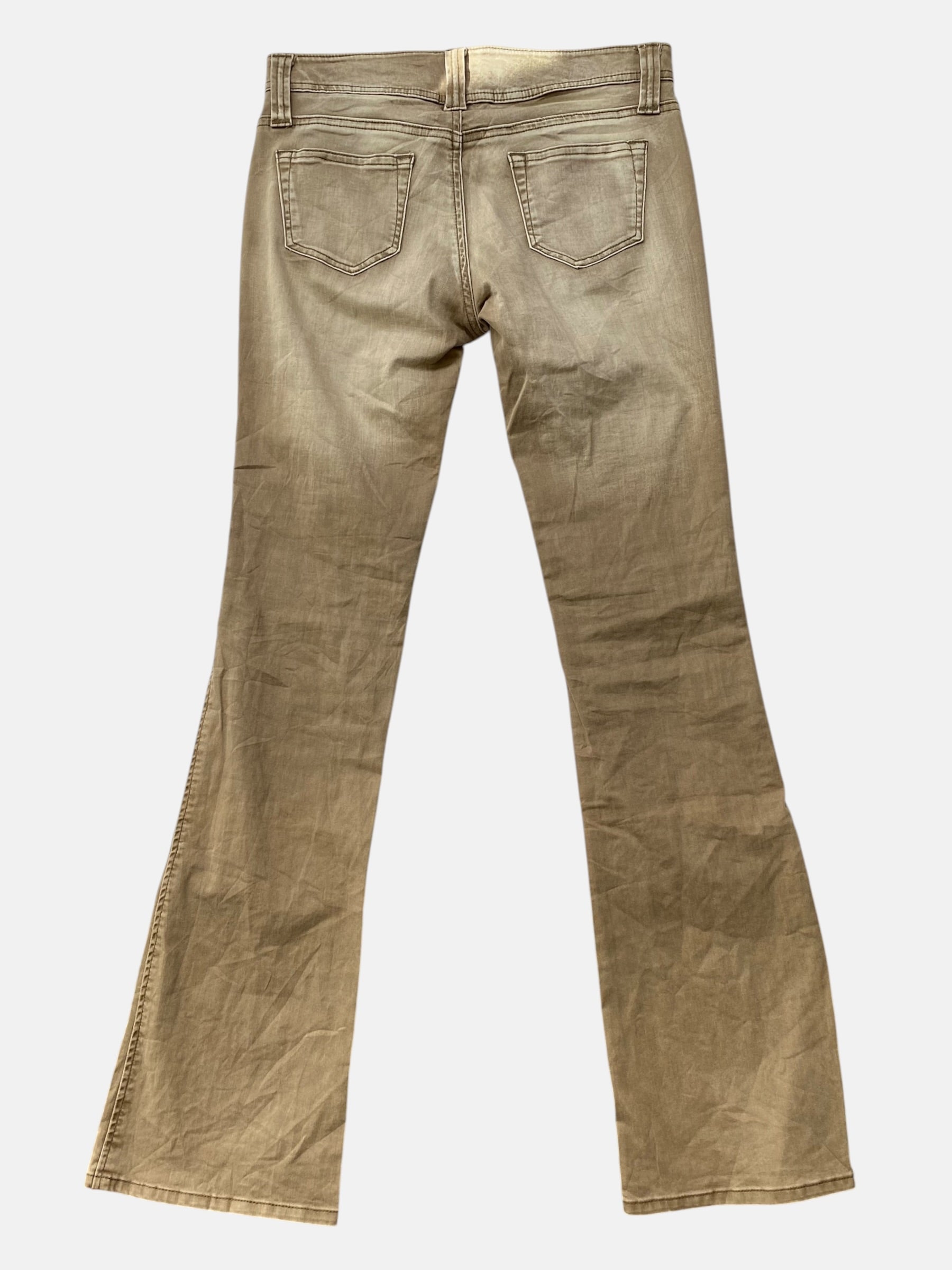Beiget bootcut farkut