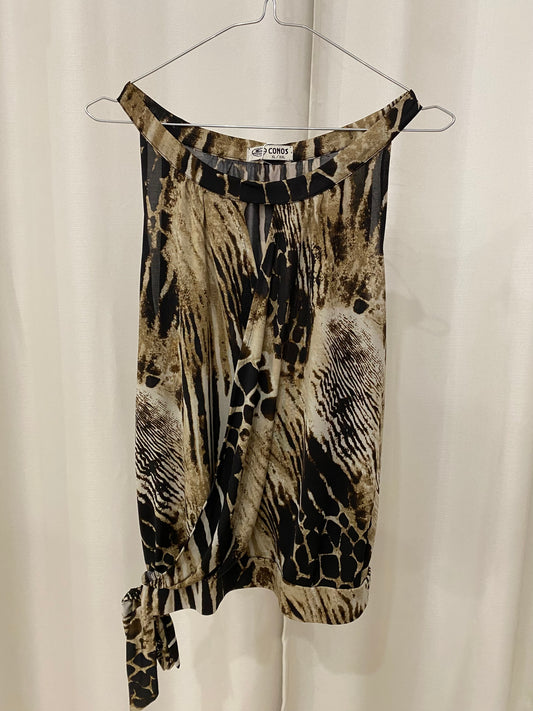 Animal print top