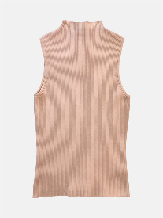 Pink ribbed top