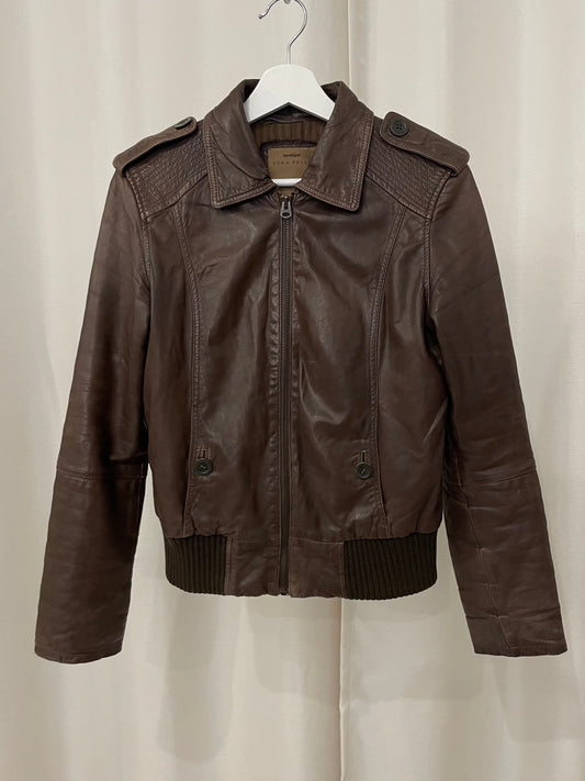 Conbipel leather jacket