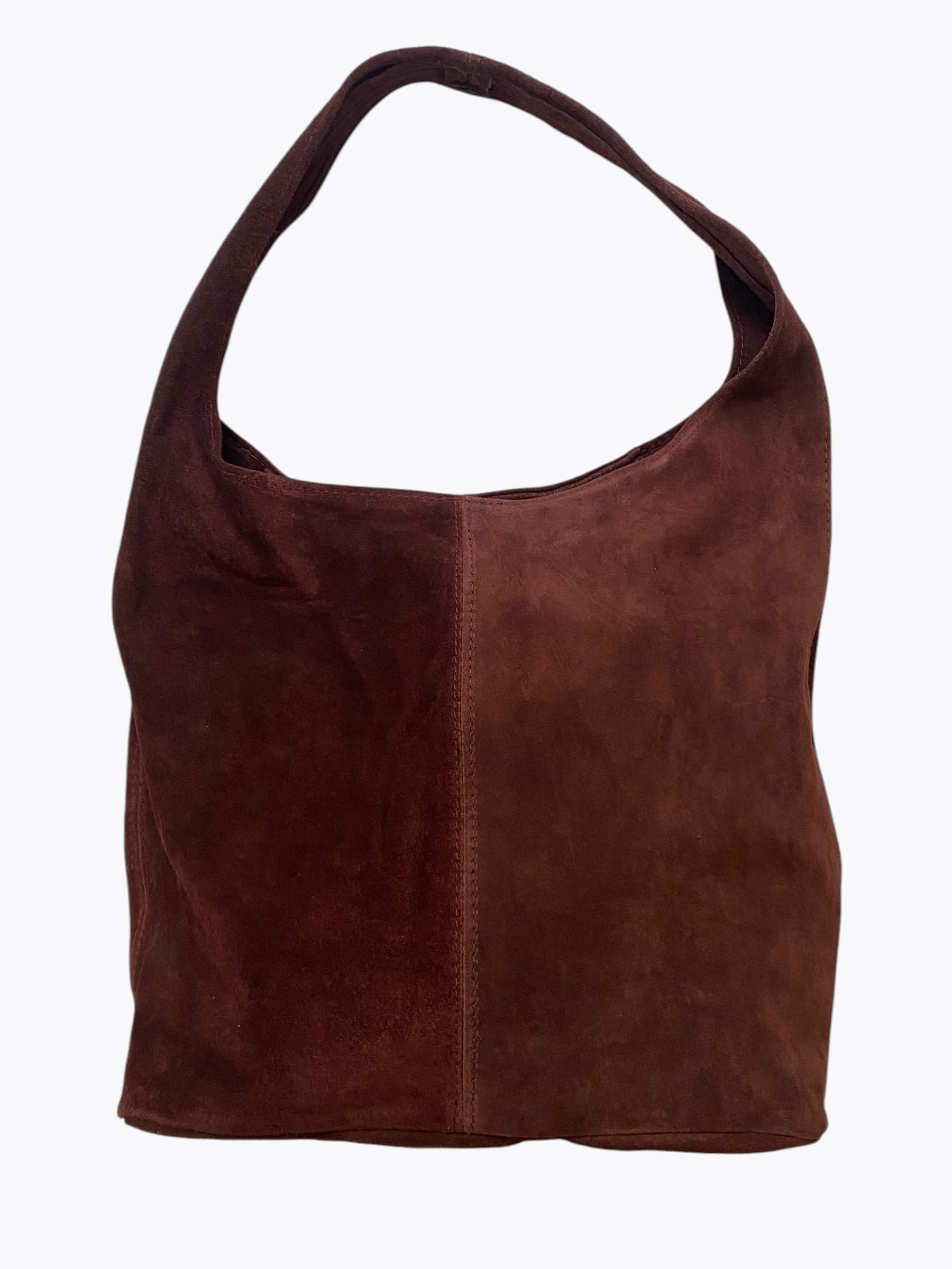 Mokkanahkainen hobo bag