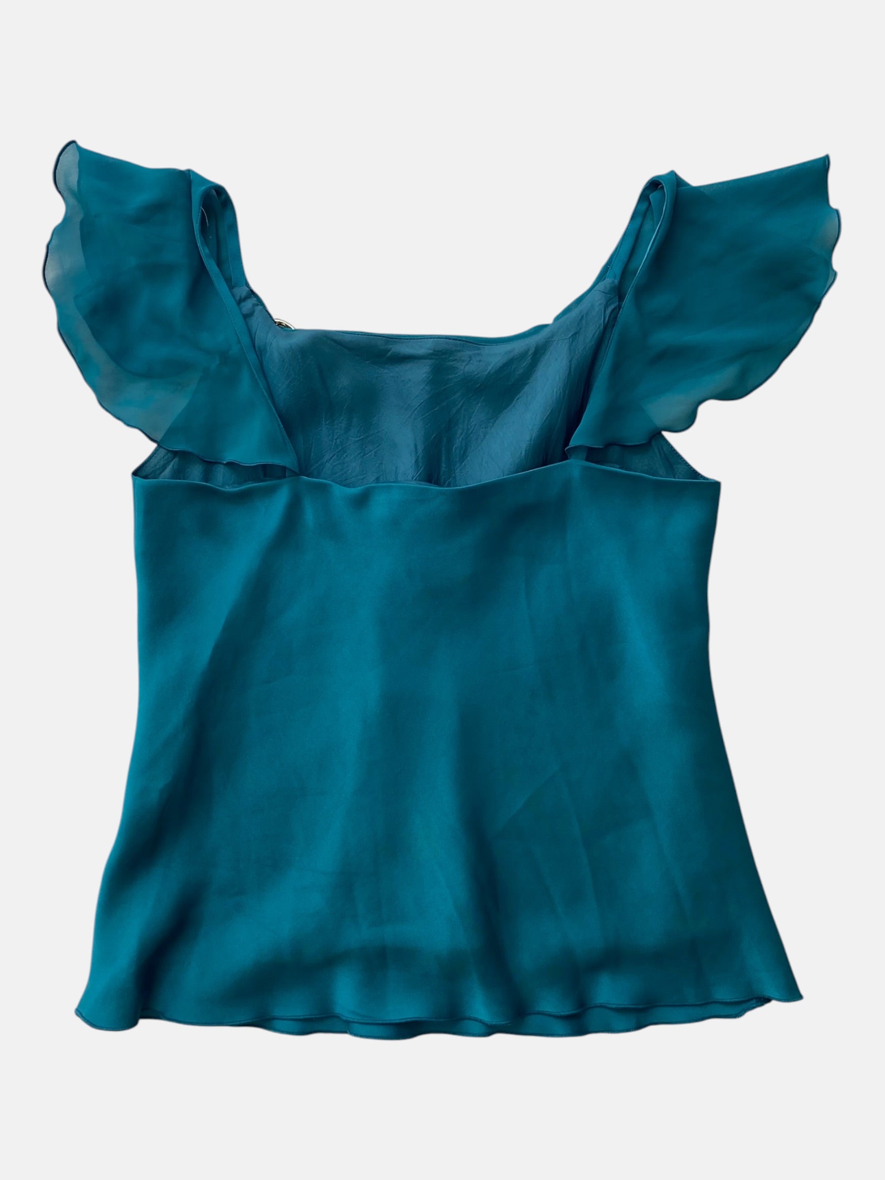 Turquoise top