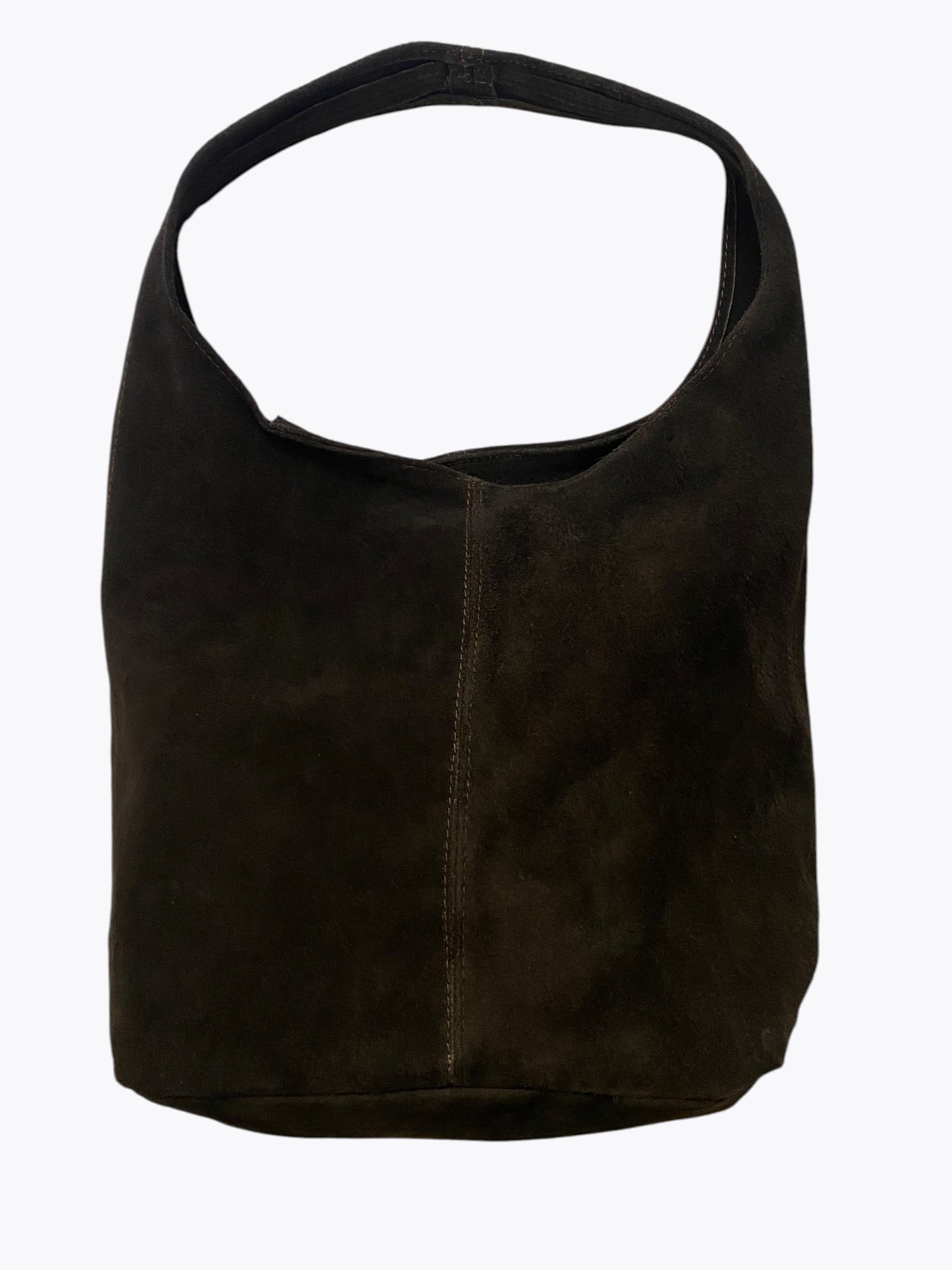 Mokkanahkainen hobo bag