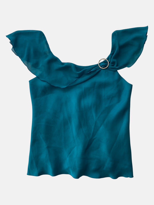 Turquoise top