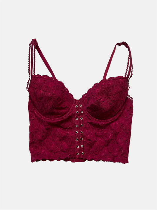 Pink corset
