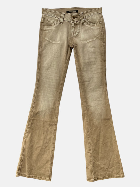 Beiget bootcut farkut