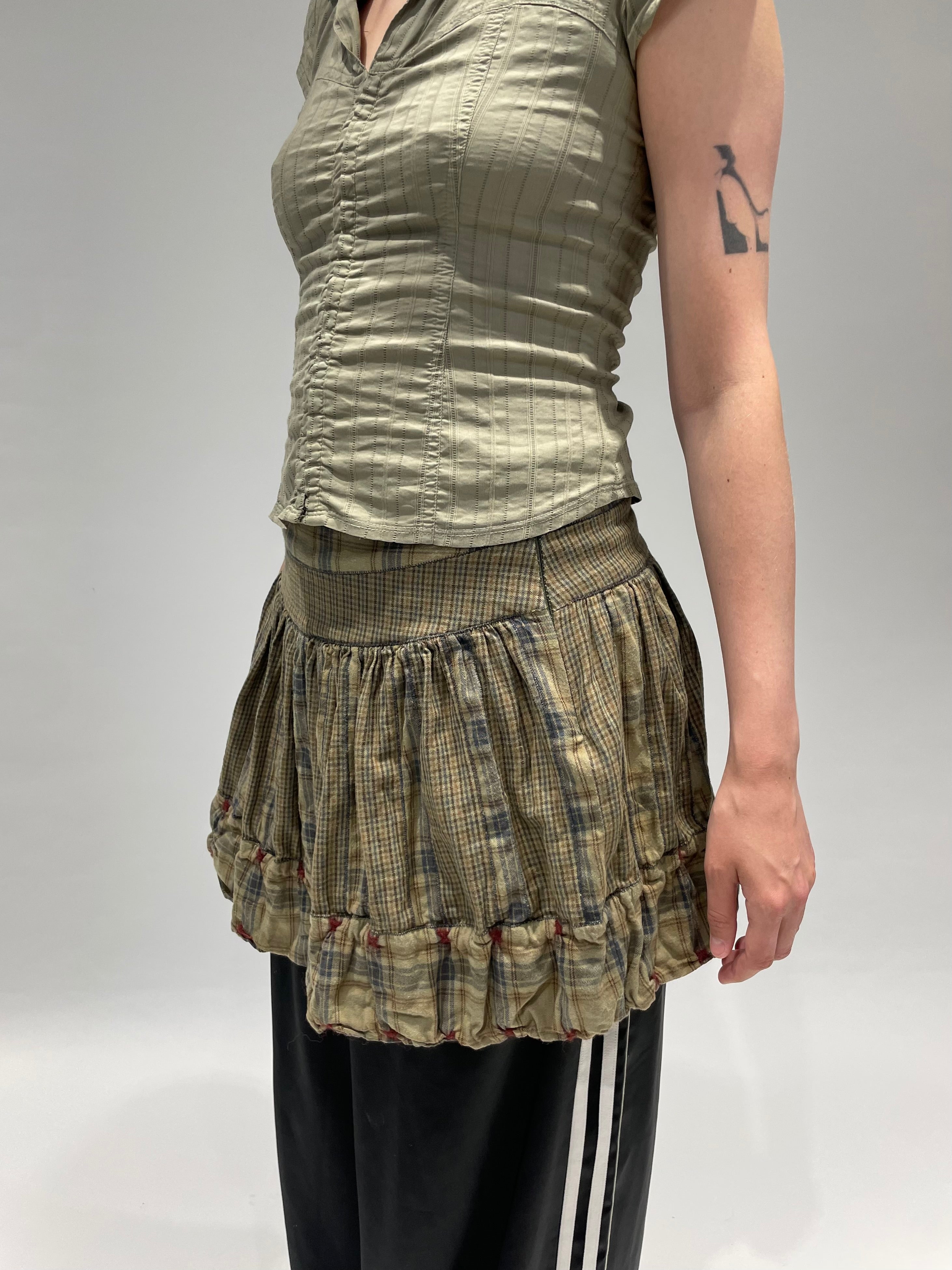 Ruudullinen minihame