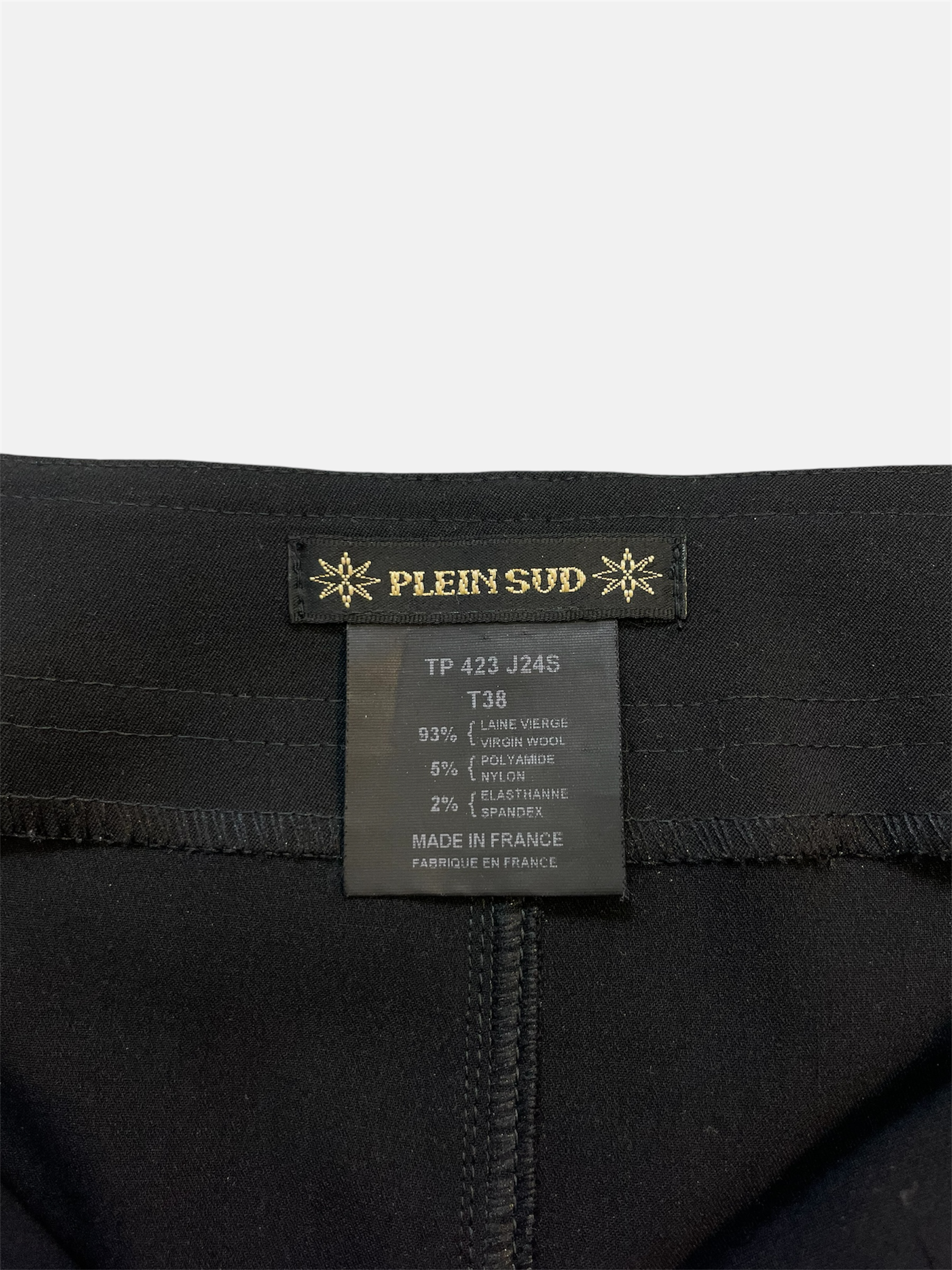 Plein Sud zipper skirt