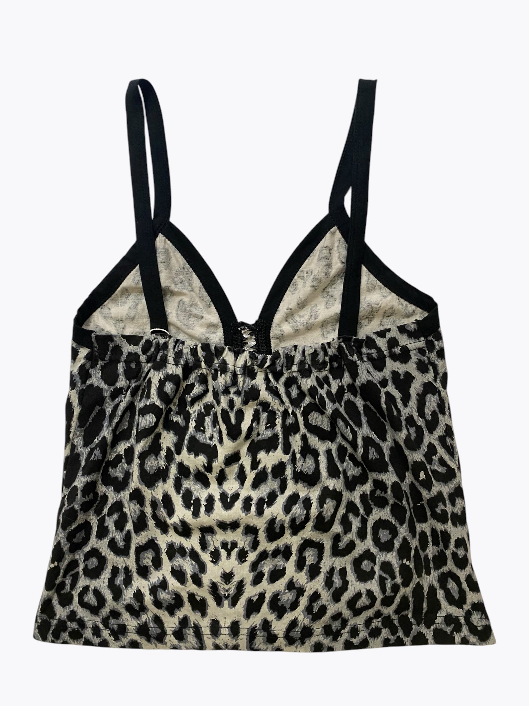 Leopard print top