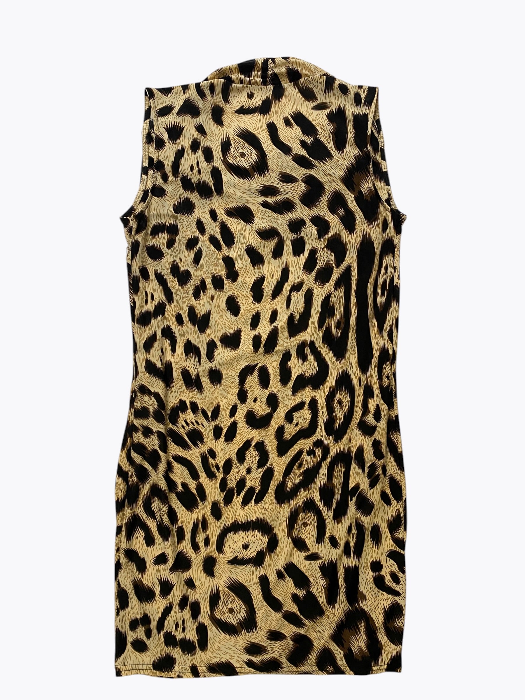 Leopard print dress