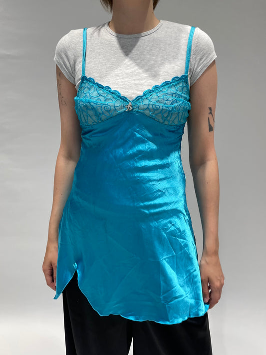 Sininen Slip-dress