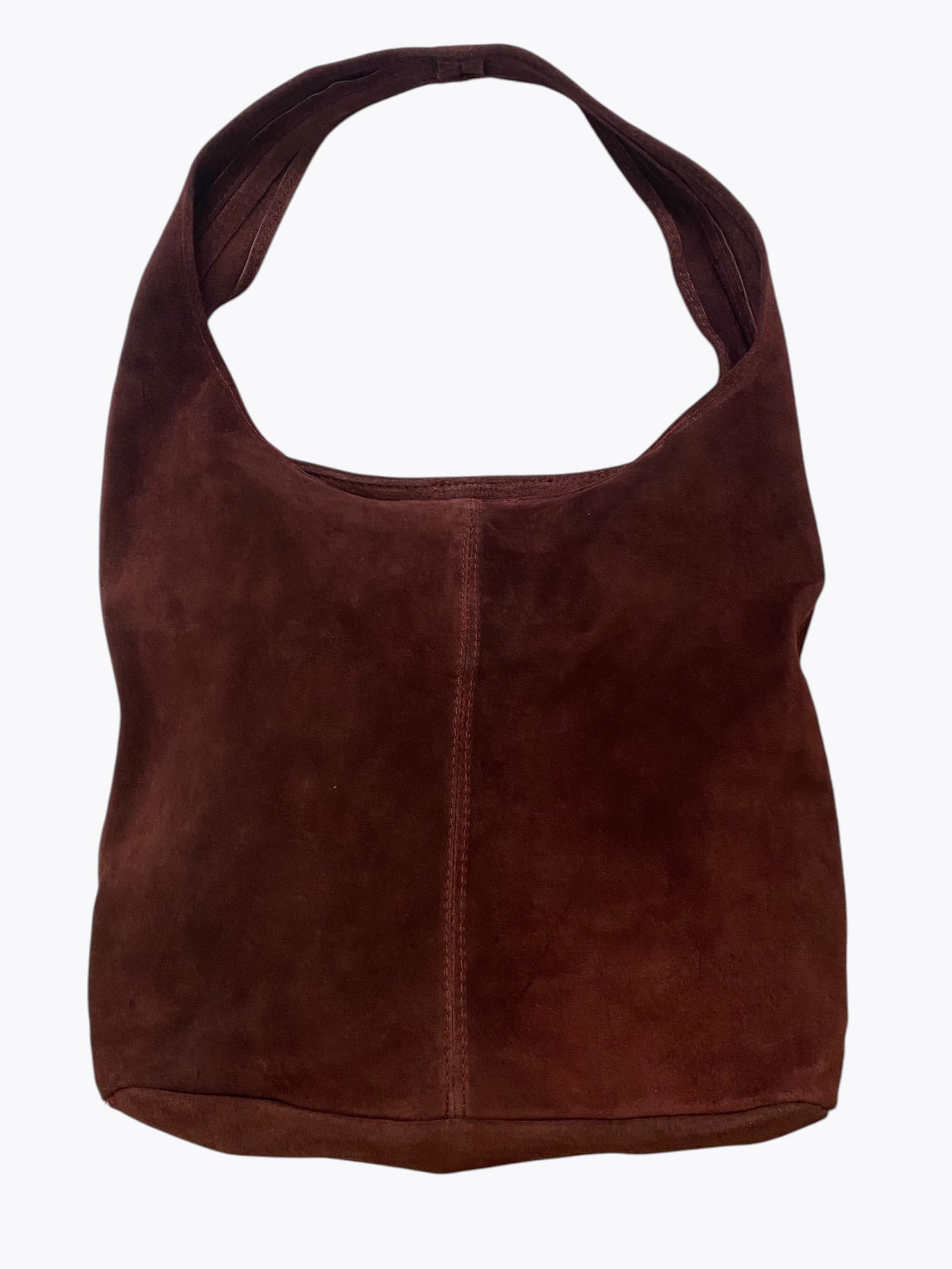 Mokkanahkainen hobo bag