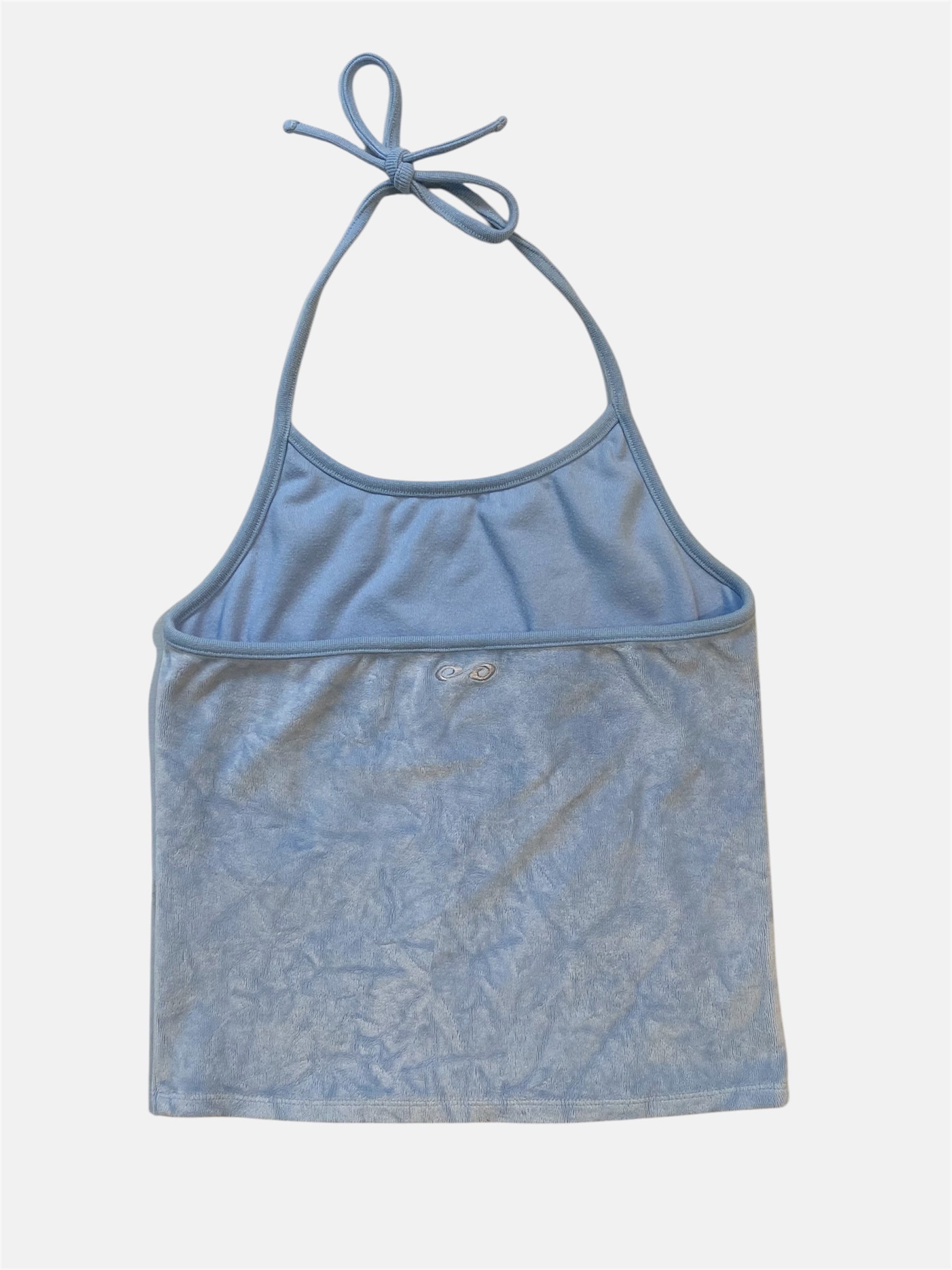 Velour halterneck