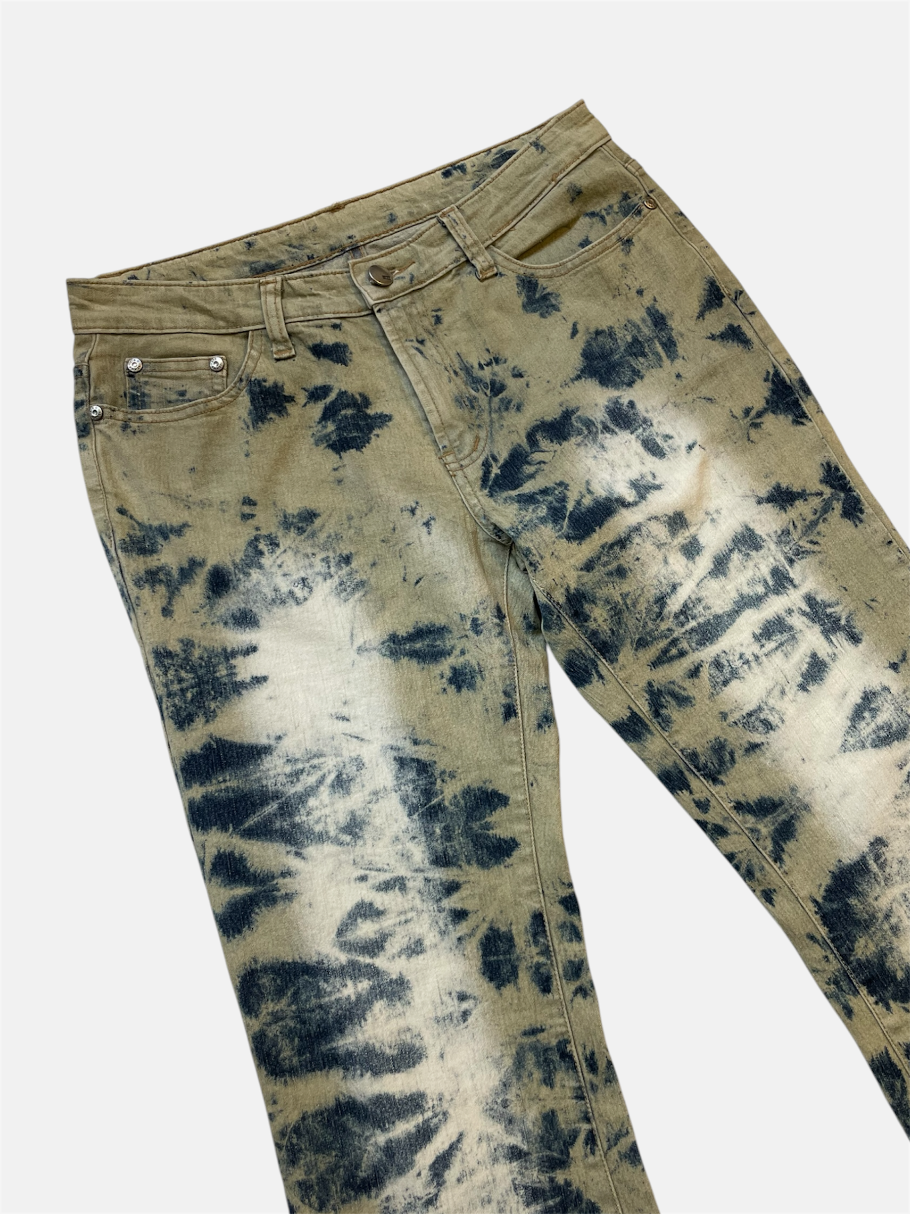 Tie-dye jeans