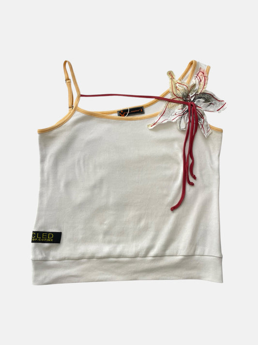 Cop Copine top with a flower