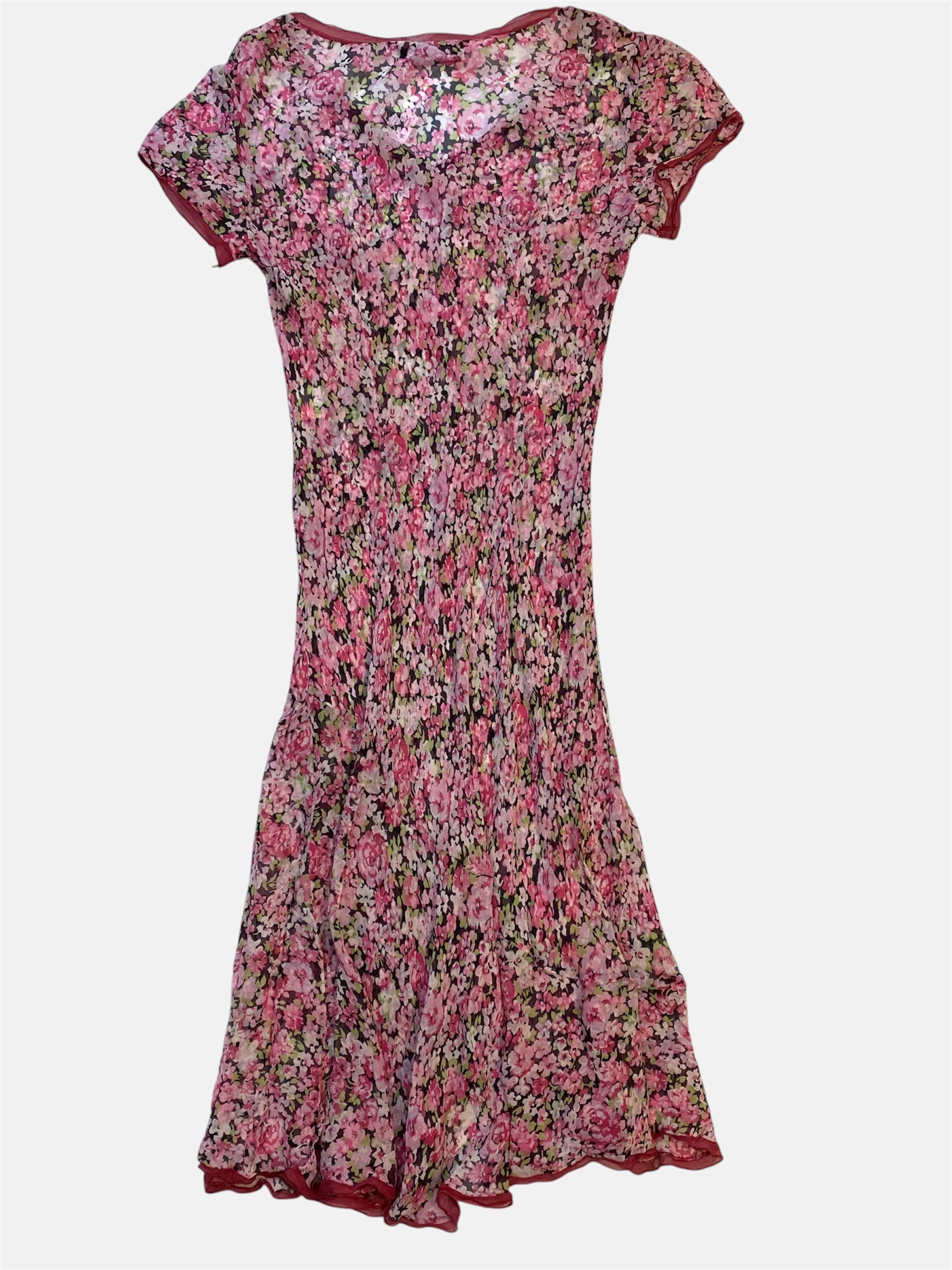 Kukallinen silkkimekko