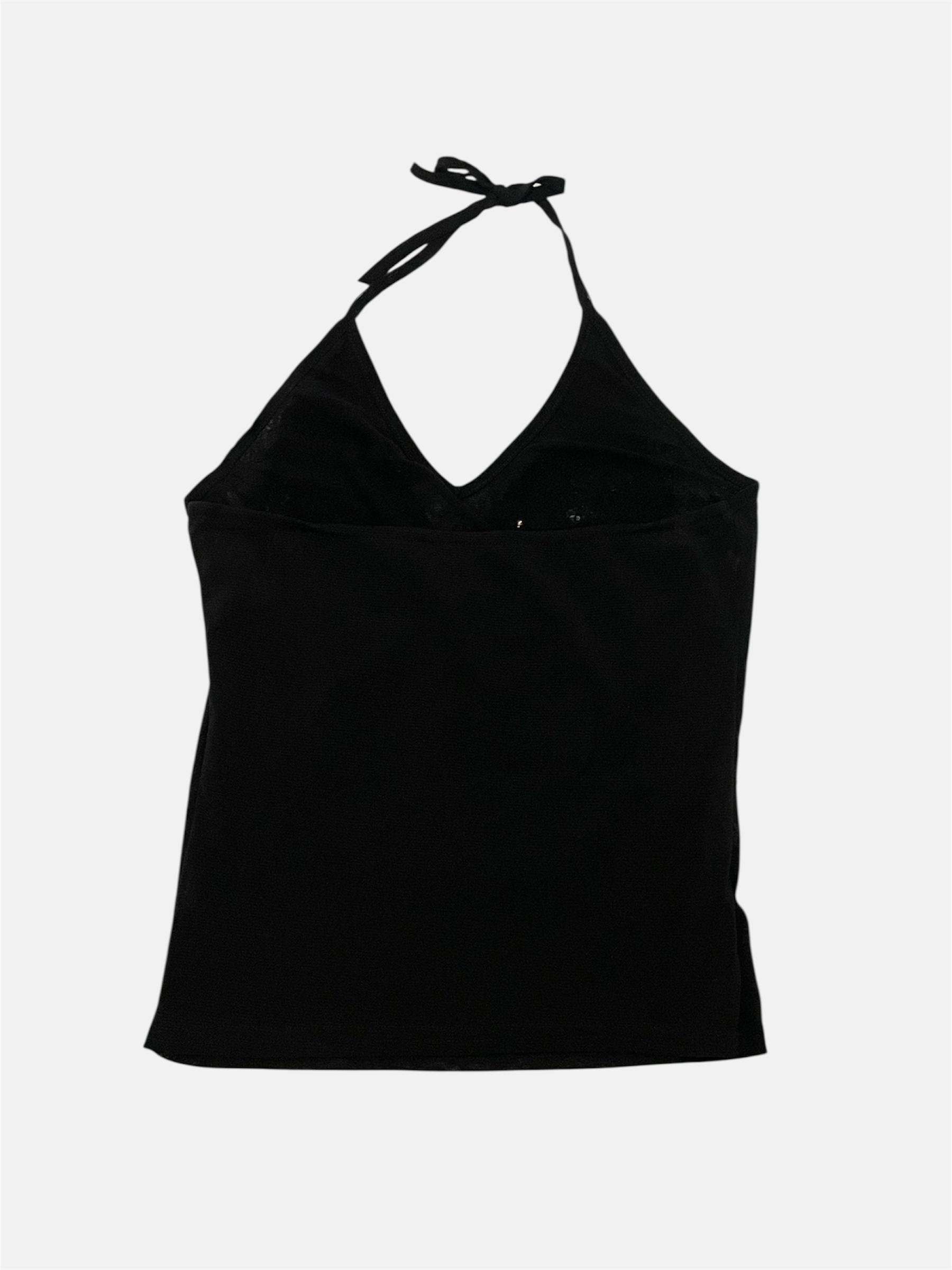 Paljetti halterneck-toppi