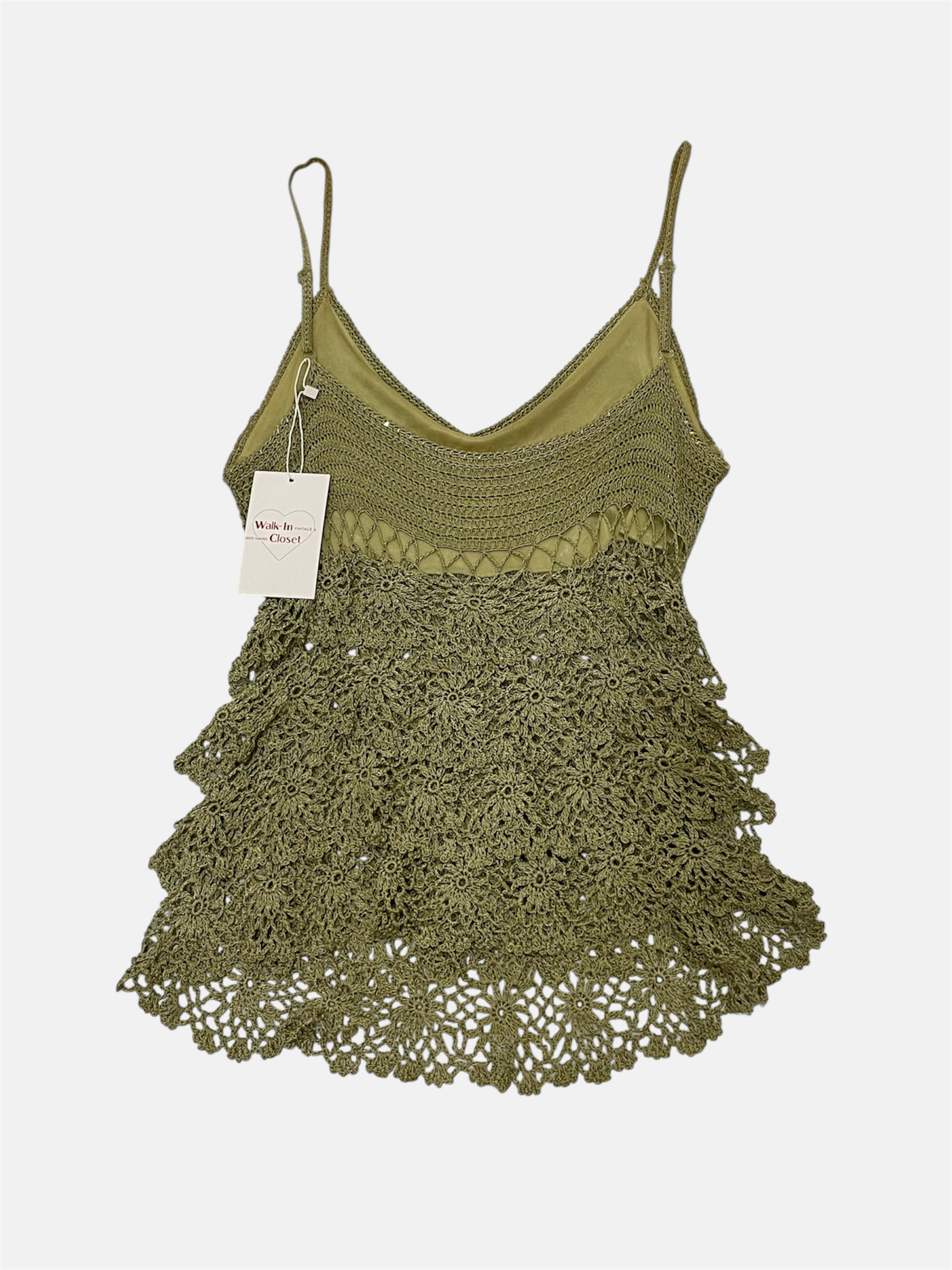 Virkattu röyhelötoppi