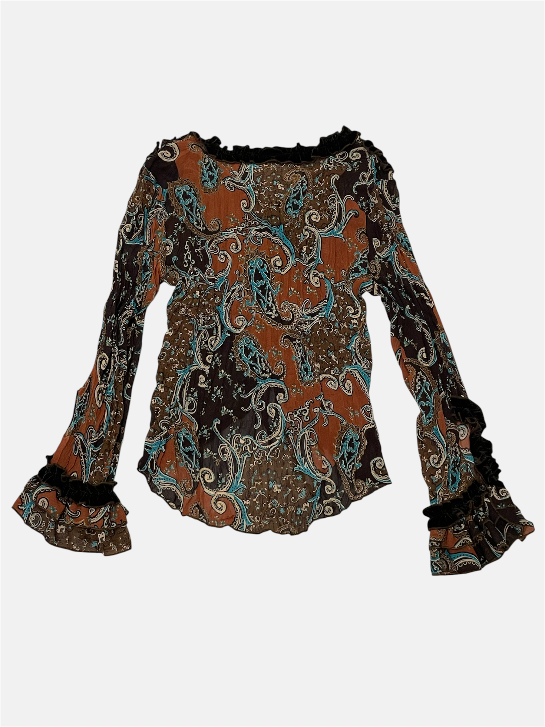 Paisley kuvioinen pusero