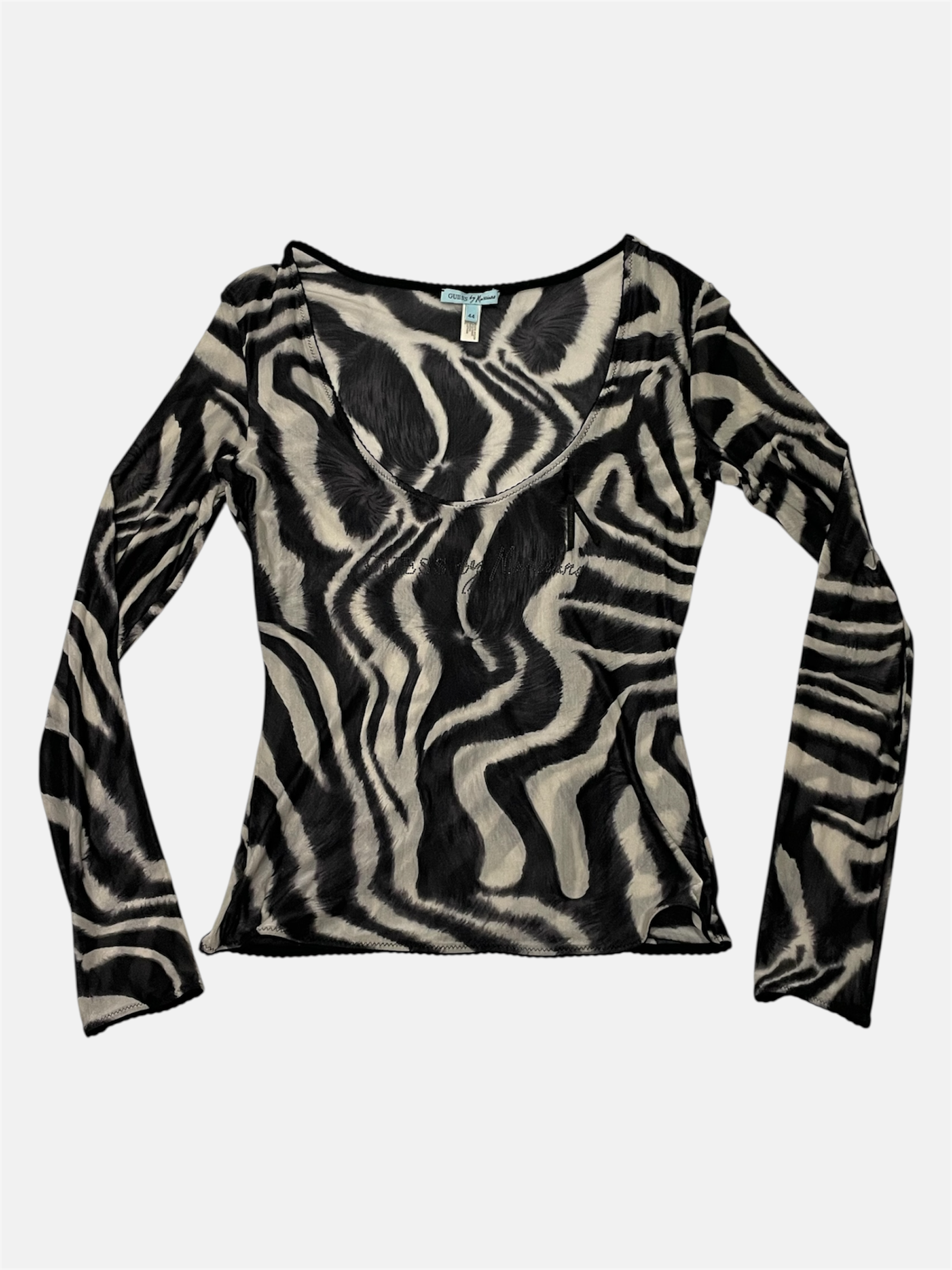 Guess zebra pitkähihainen