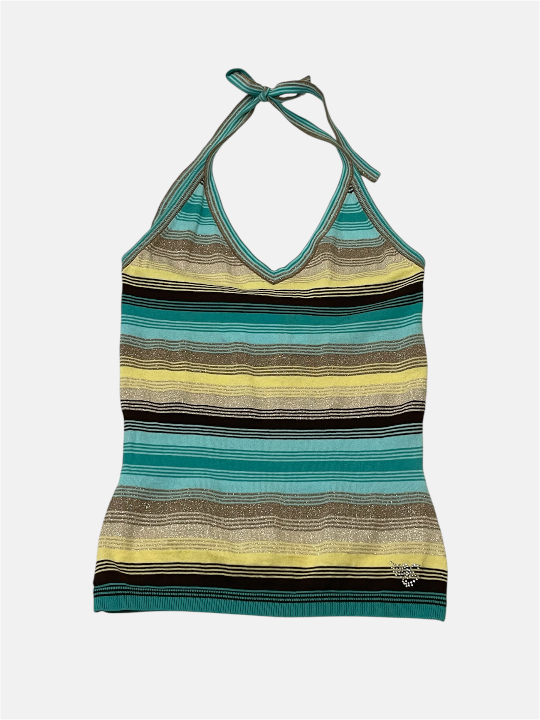 Y2K halterneck-toppi