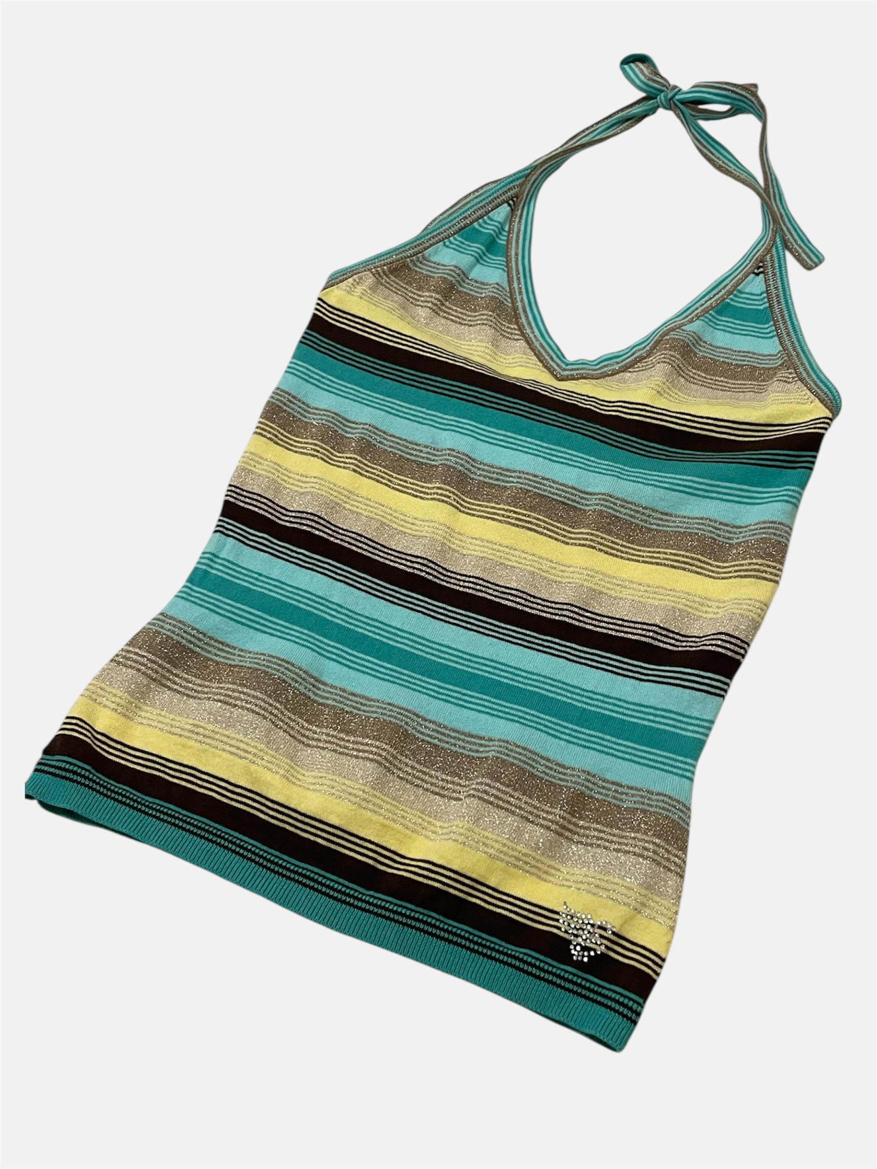 Y2K halterneck-toppi