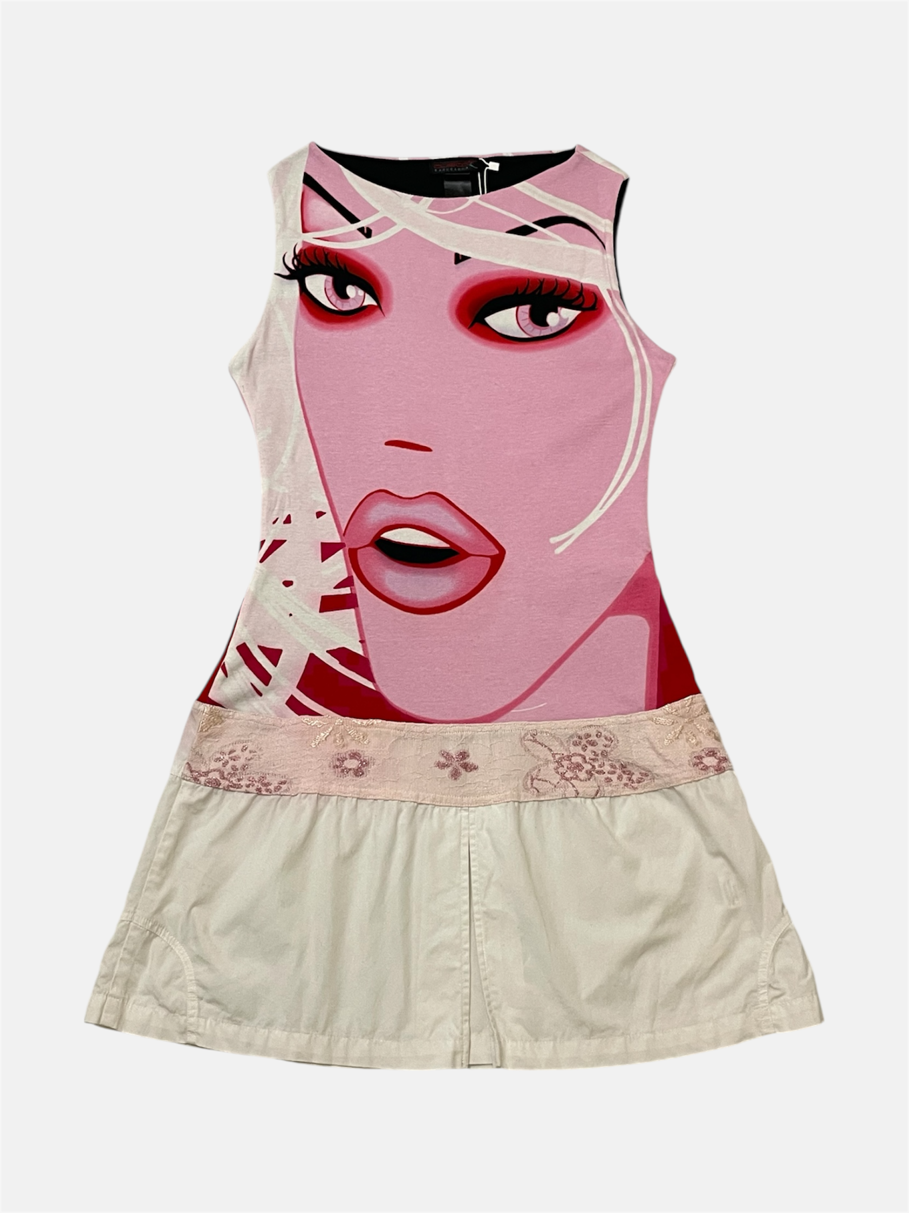 Custo Barcelona graafinen mekko