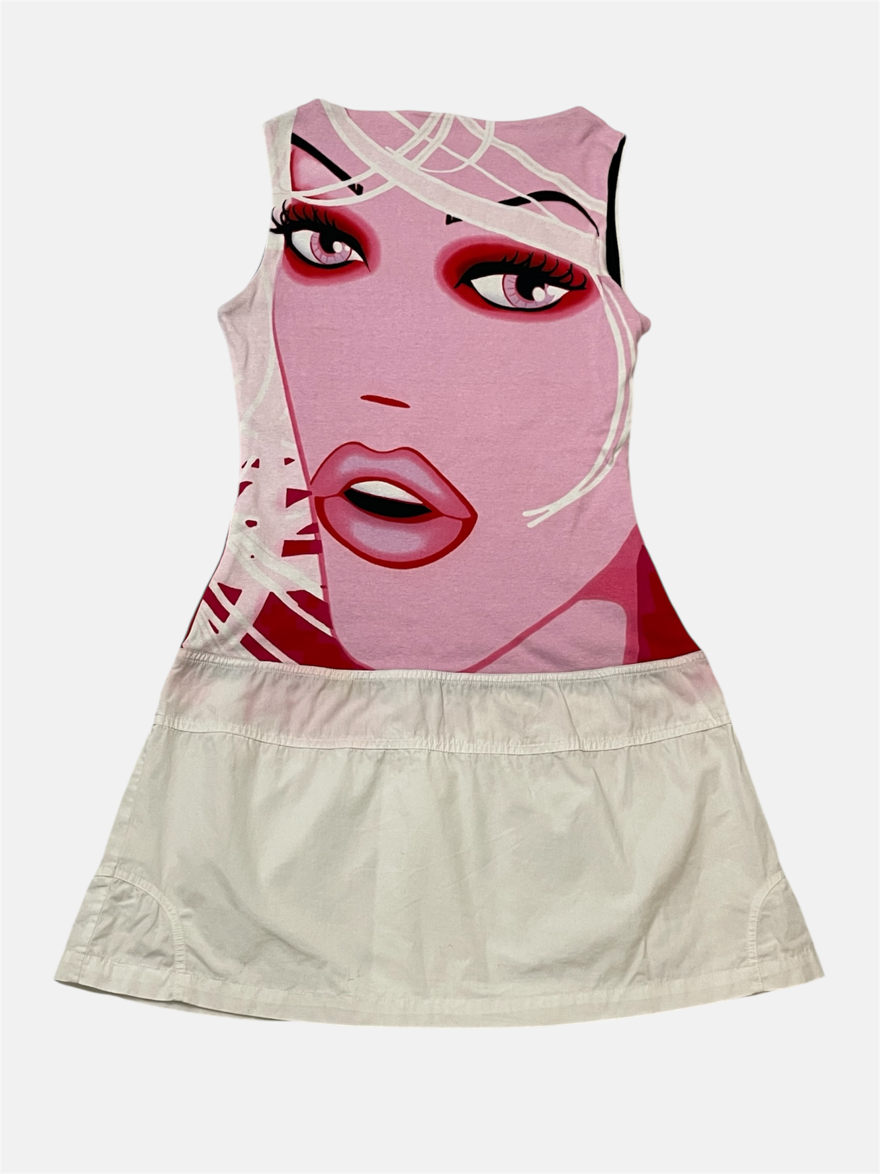 Custo Barcelona graafinen mekko