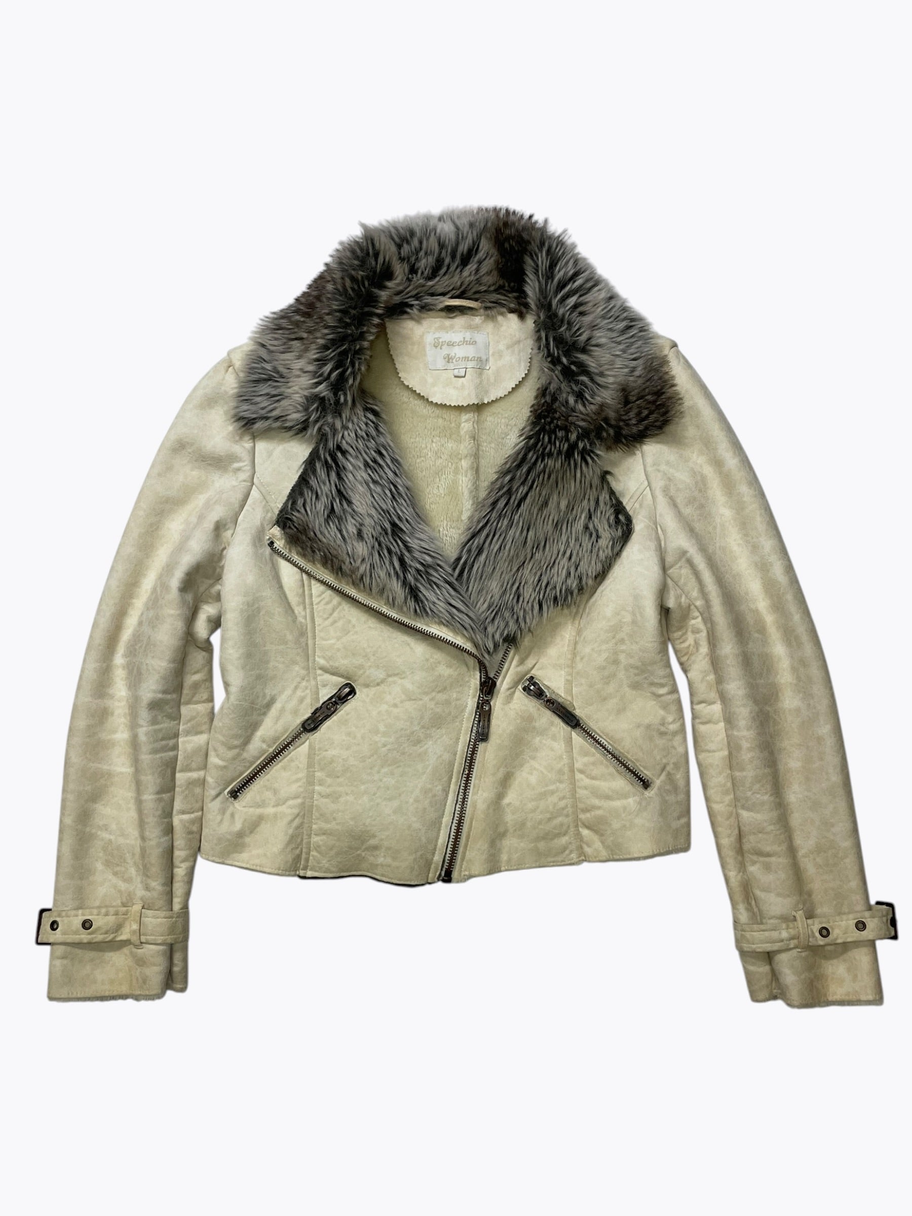 Shearling takki