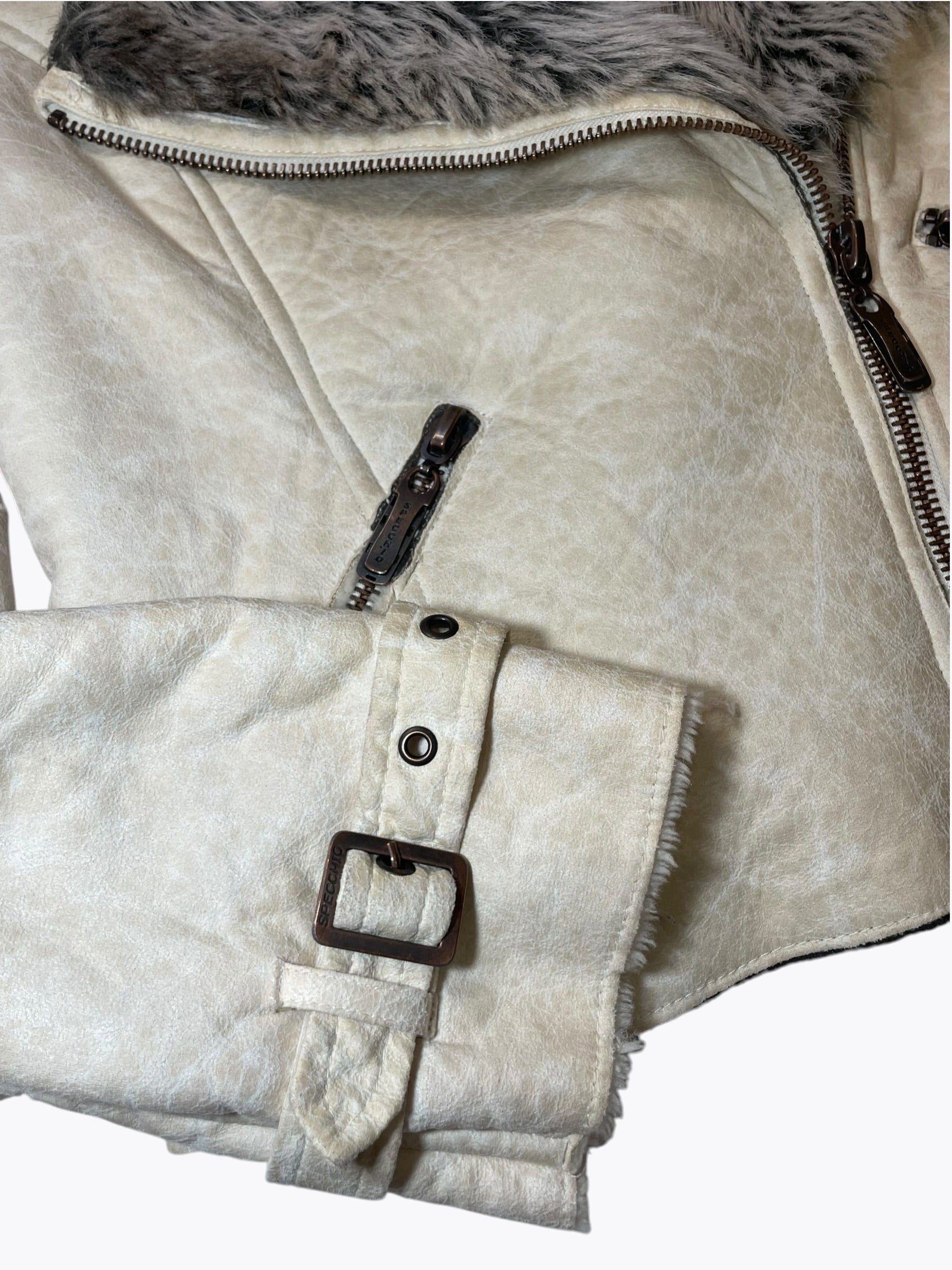 Shearling takki
