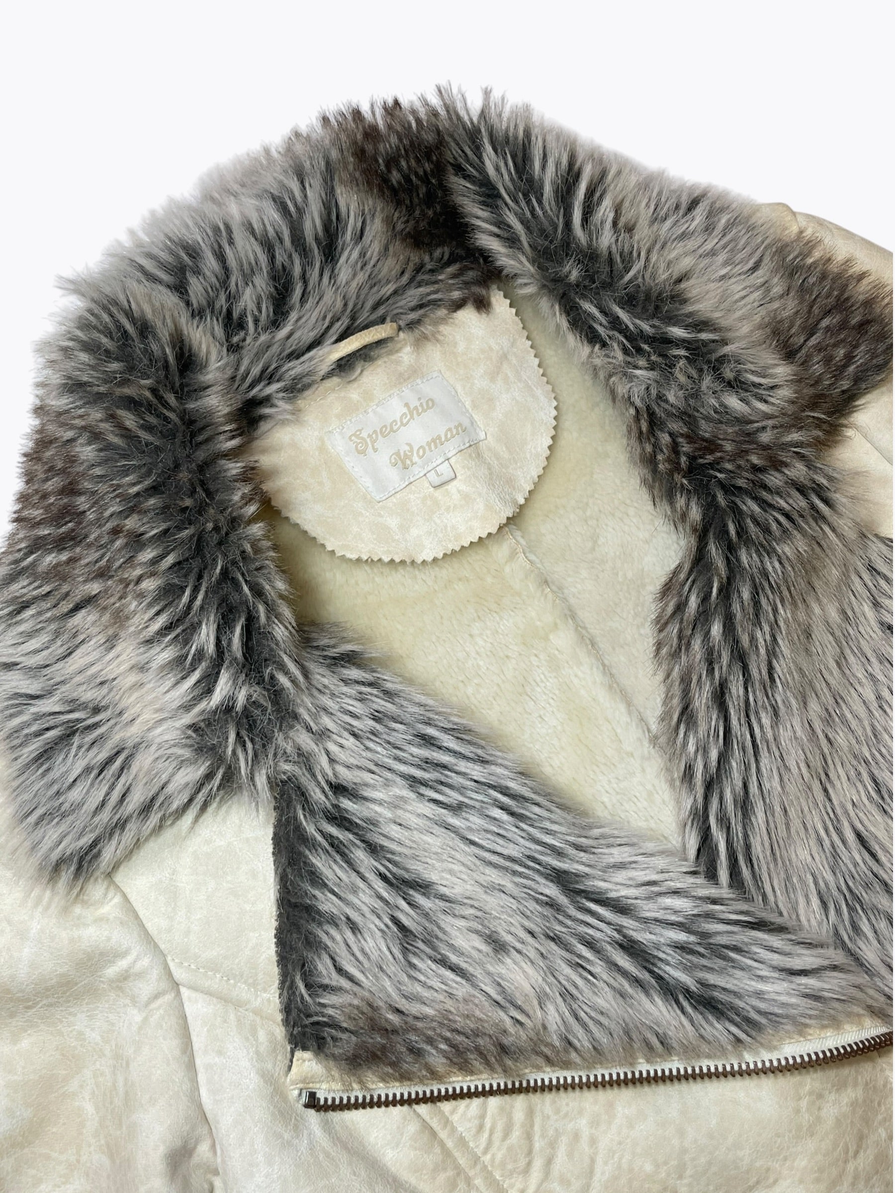 Shearling takki