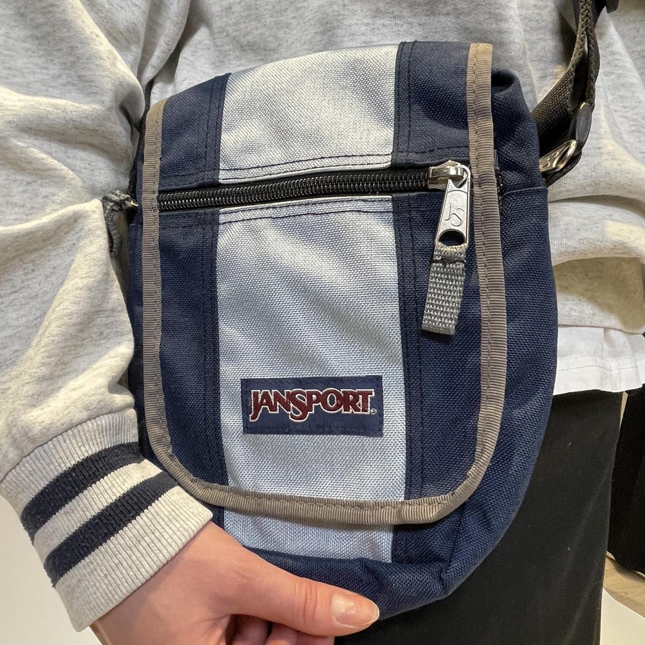 Y2K Jansport crossbody-laukku